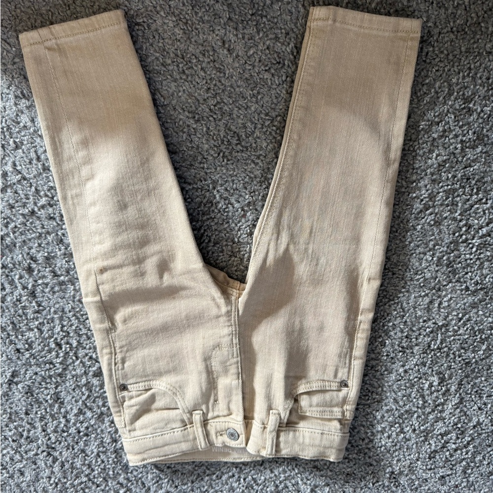 Zara Boy Tan Skinny Jeans